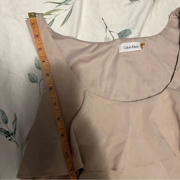 Calvin Klein Tiered Ruffle Dress - Picture 3 of 7